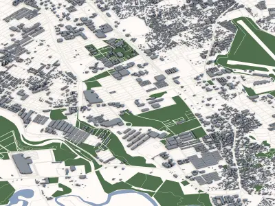 Cucuta City Colombia 3D model