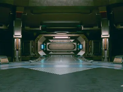  Sci-fi scene Black Abyss 