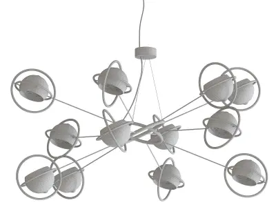 Cosmo stella chandelier 3D model