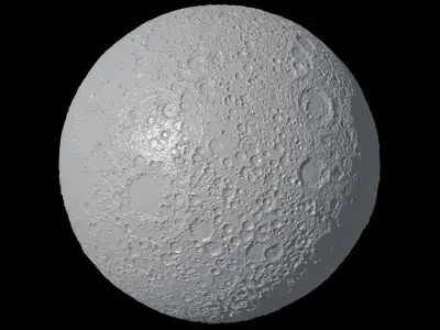 Moon 3D Model 3D model