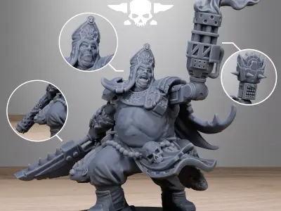  Corrupted Guard - Unholy Priest 3D print model