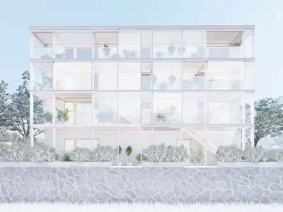 Modern House - Reconstruction 3D model