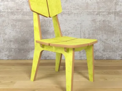 Chairs ColorSet Domino mimi 3D model