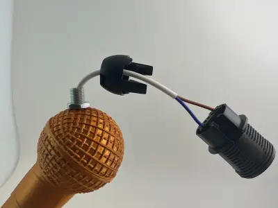 Jean-Jacques Goldman lamp E14 3D print model