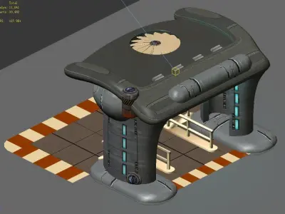 Machinery - Garage Entrance 01 3D model