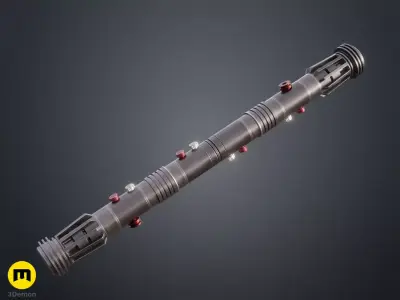 Darth Maul lightsaber 3D print model