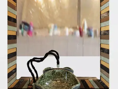 Ethnic wash stand Nut 3D model