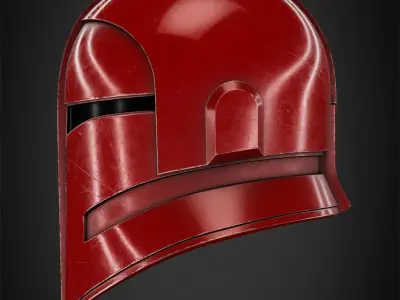 The Mandalorian Imperial Praetorian Guard Helmet for Cosplay 3D print model