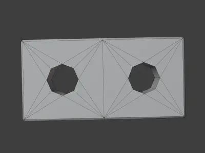 Brick - Hand Painted Free 3D model