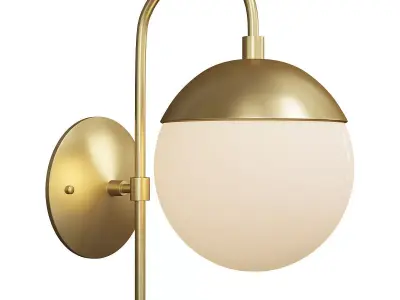 CEDAR MOSS GLOBE SCONCE Low-poly 3D model