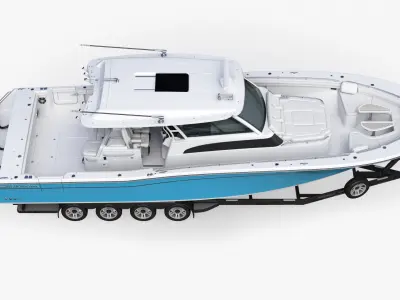  Grady White Canyon 456 Boat and Trailer 