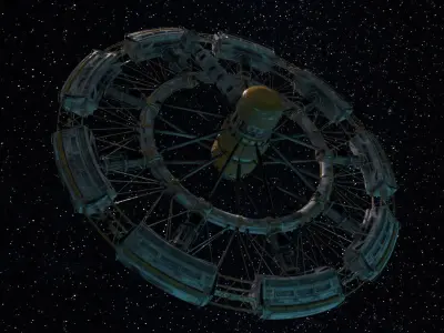 Space Module 003 3D model