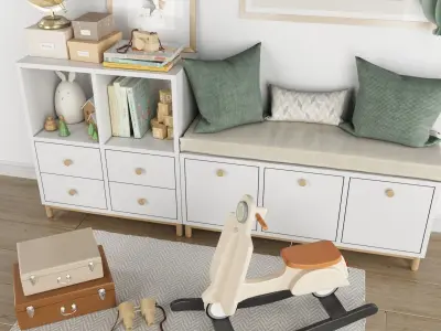 Childroom Decor-04 3D model