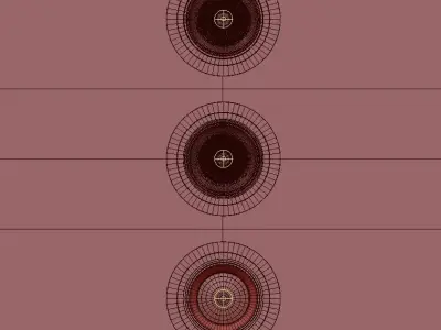 Forstlight Modular Round Recessed Lamp  3D model