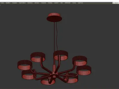 SENSE RINGS Low-poly 3D model