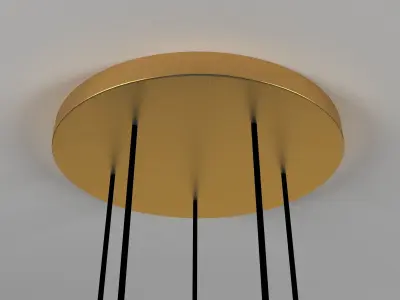Channing Pendant light 3D model