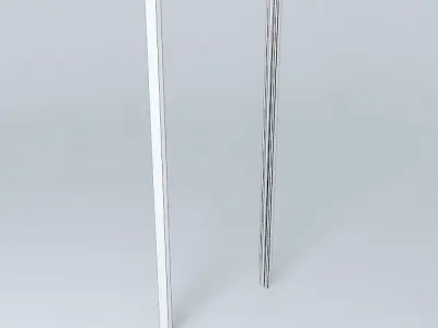 3d door frame very deatil Free 3D model