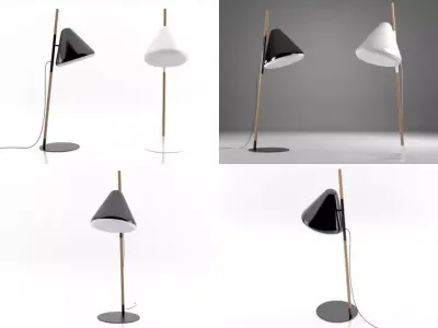 Hello Floor Lamp 3D model