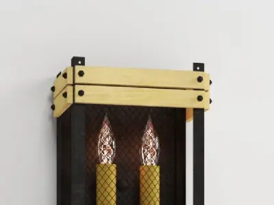 Wall Lamp LOFT HOUSE W-109 3D model