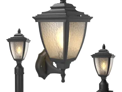  Beionxii Outdoor Post Lanterns 3D model