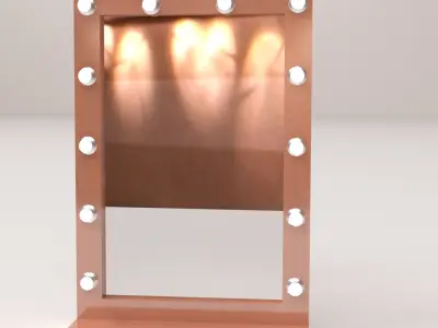 Makeup Artist Mirror 3D model