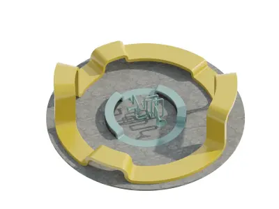 Public Square 1 3D model