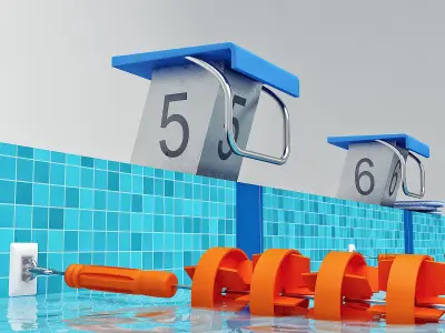Swimming Pool 3D model