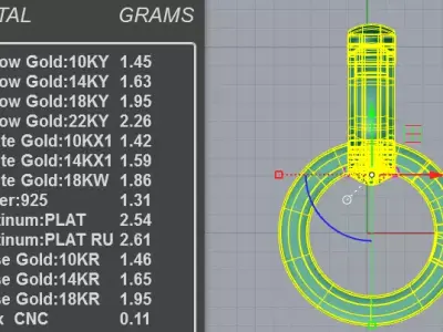Ultimate O-Ring Toggle Clasp Design 3D print model