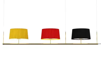 Pendant Lamp 20 - Sistema Gran Fonda 3D model