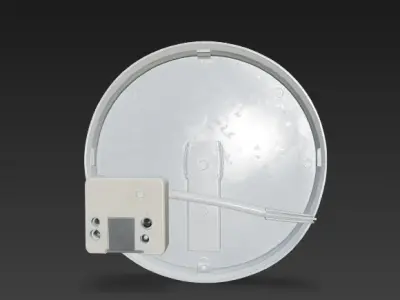 Round LED Panel Light 3D model