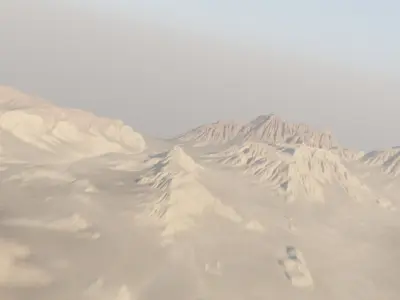 Desert Cliffs  3D model