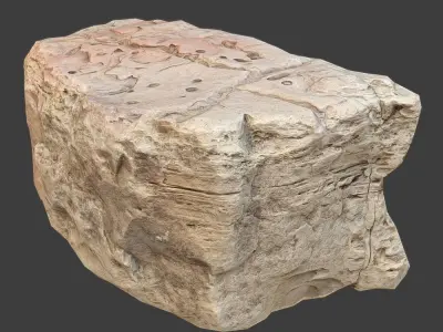 Eva Stone Low-poly 3D model
