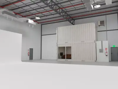 Film Studio 3D model
