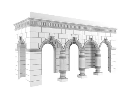 Classic Architecture Arch 3D model