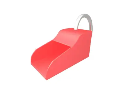 Hand Bailer v1 002 Low-poly 3D model