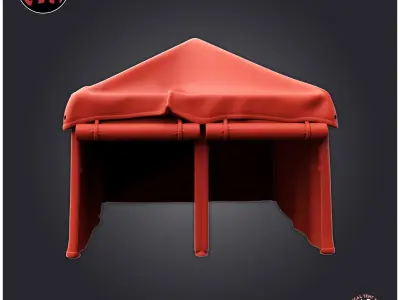 Medical Tent 3D print model