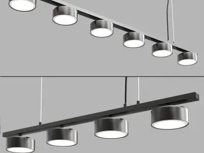 Minor collection savoy pendant lighting 3D model