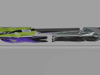 Wall Posters Fictional Brand Low-poly 3D model