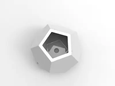 Printable Geomorph Hanging Gardens 3D print model