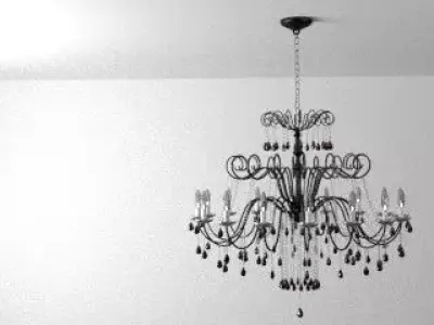 Chandelier lamp Free 3D model