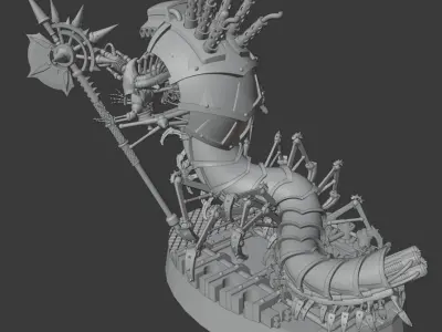 Heretic Tech Priest 3D print model