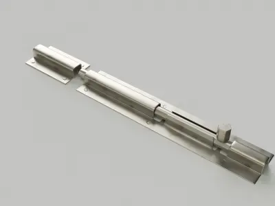 Flush Tower Bolt 3D model