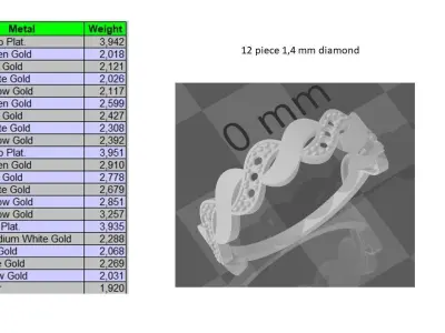 44 ring 3D print model