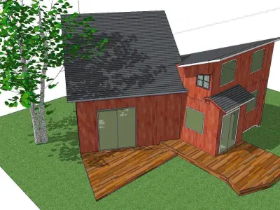 Creative Design-Holiday Cabin-083 3D model