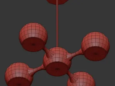 SPACECRAFT sphere pendant light 3D model