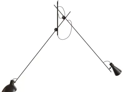 VV Cinquanta Suspension Lamp 3D model