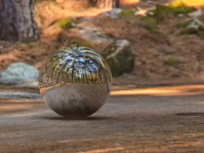 HDR FOREST PATH 1 3D model