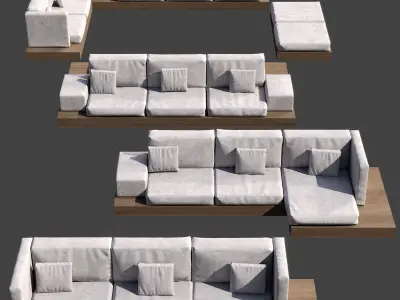 SITTING AREA NO7 A 3D model