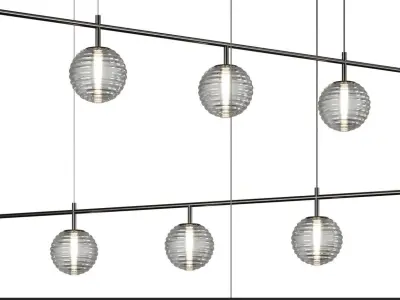 doul aromas pendant light Low-poly 3D model