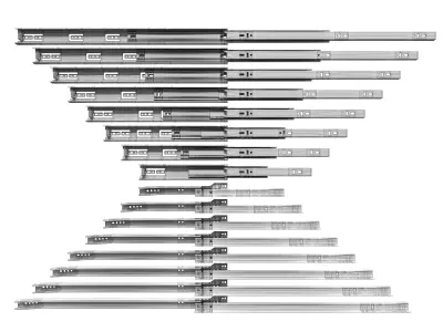 Furniture Fittings Mega Pack - Slides 3D model